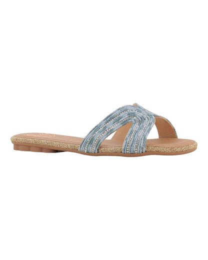 SANDALIAS DE MUJER PORRONET 3000 EN JEANS