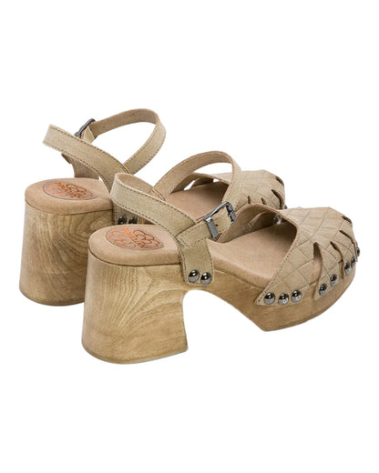 SANDALIAS DE MUJER PORRONET 3079  EN ARENA