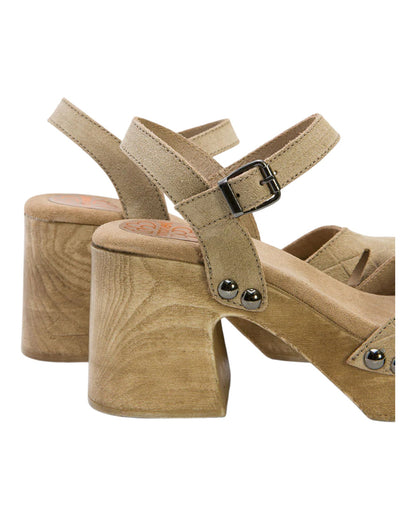 SANDALIAS DE MUJER PORRONET 3079  EN ARENA