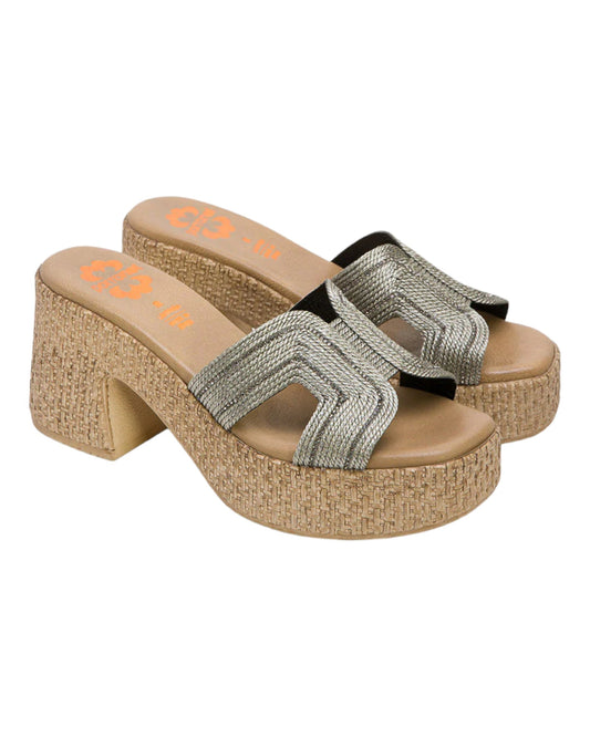 SANDALIAS DE MUJER PORRONET 3060 EN PLOMO