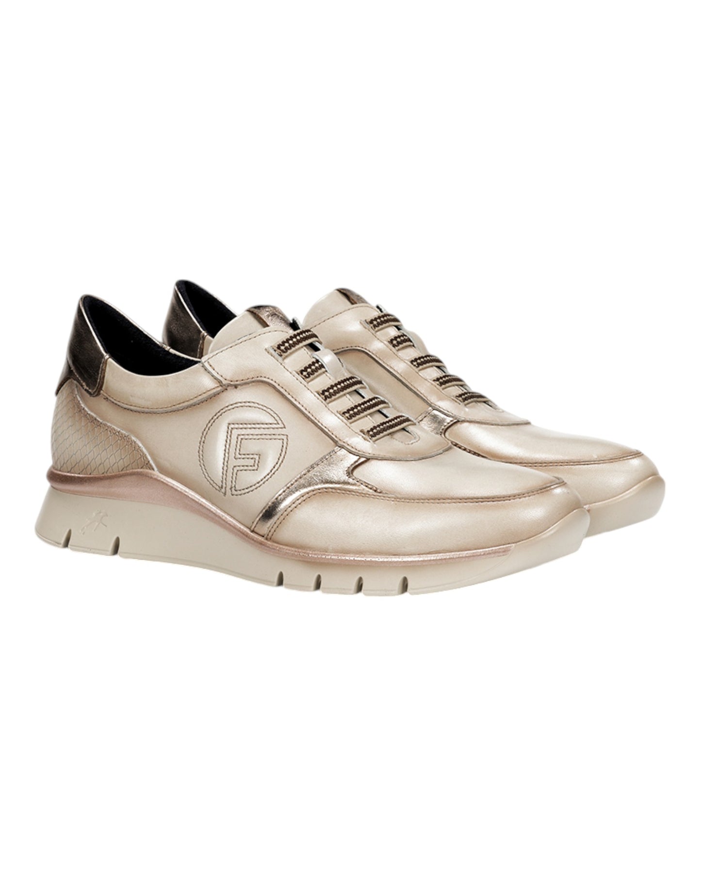 DEPORTIVOS DE MUJER FLUCHOS  F2074 EN BEIGE