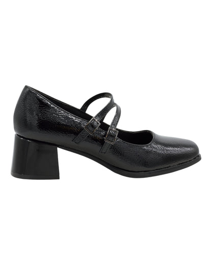 ZAPATOS DE MUJER HISPAFLEX 2438 EN NEGRO