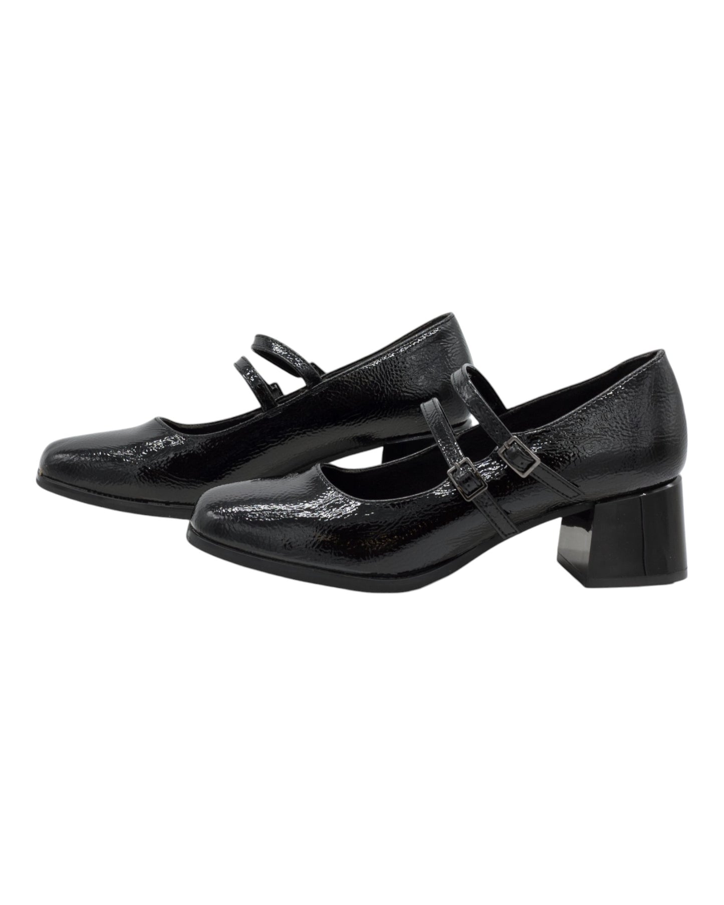 ZAPATOS DE MUJER HISPAFLEX 2438 EN NEGRO