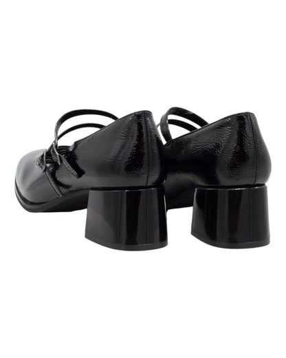 ZAPATOS DE MUJER HISPAFLEX 2438 EN NEGRO