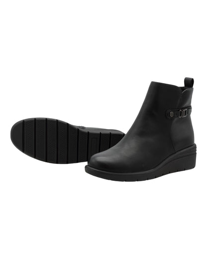 BOTINES DE MUJER HISPAFLEX 2430 EN NEGRO