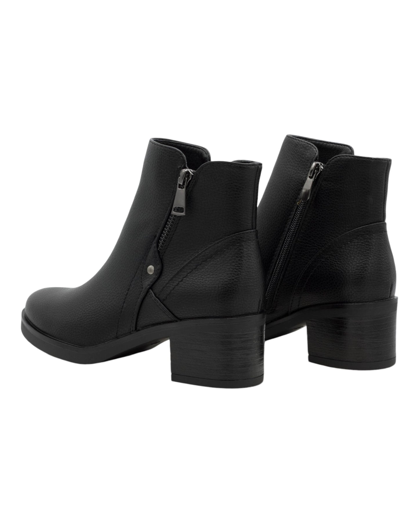 BOTINES DE MUJER HISPAFLEX 2407 EN NEGRO