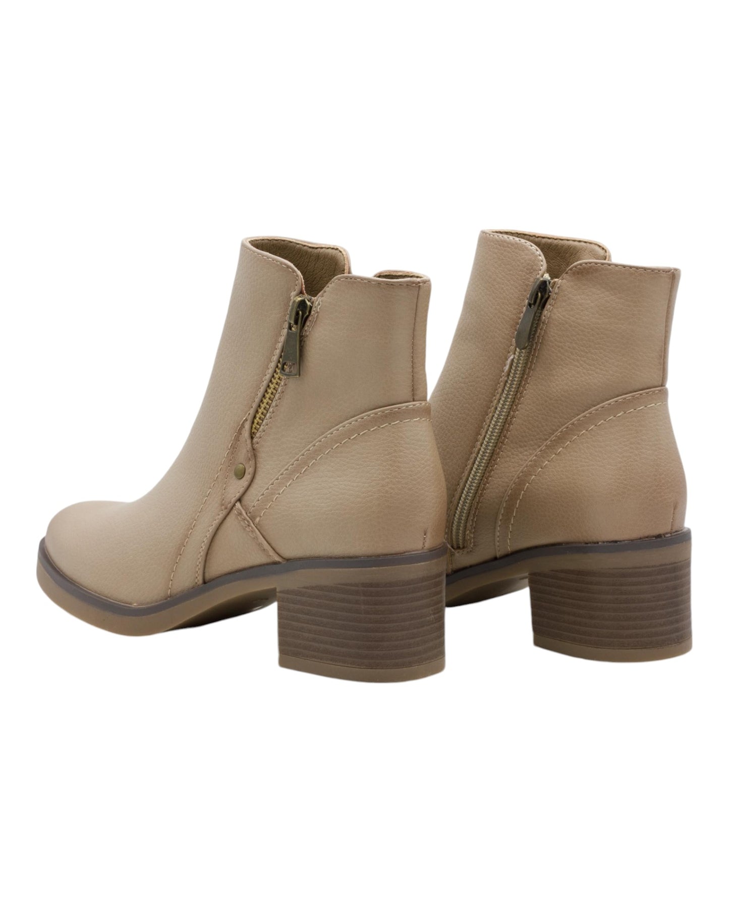 BOTINES DE MUJER HISPAFLEX 2407 EN BEIGE