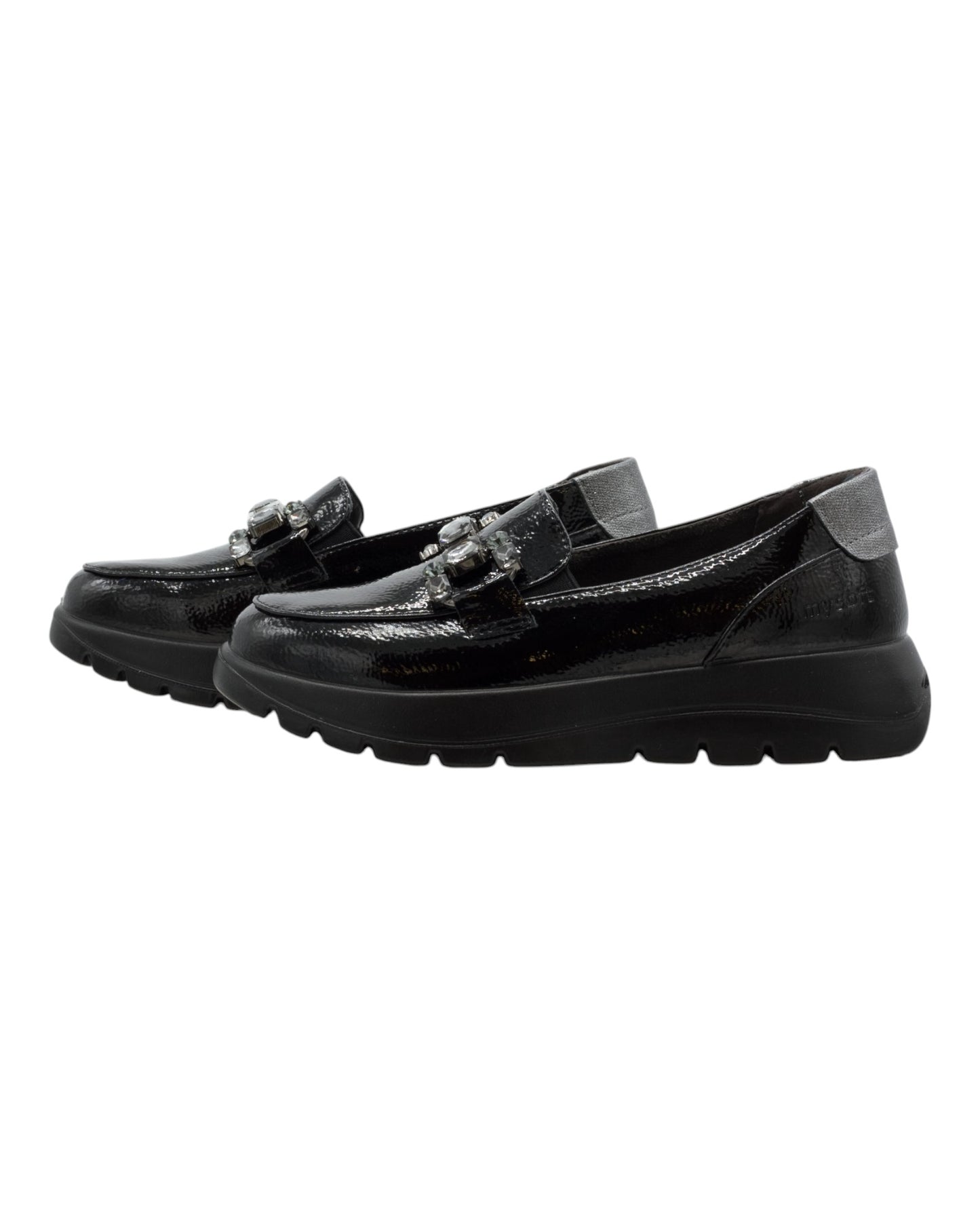 ZAPATOS DE MUJER MYSOFT 24M625 EN NEGRO