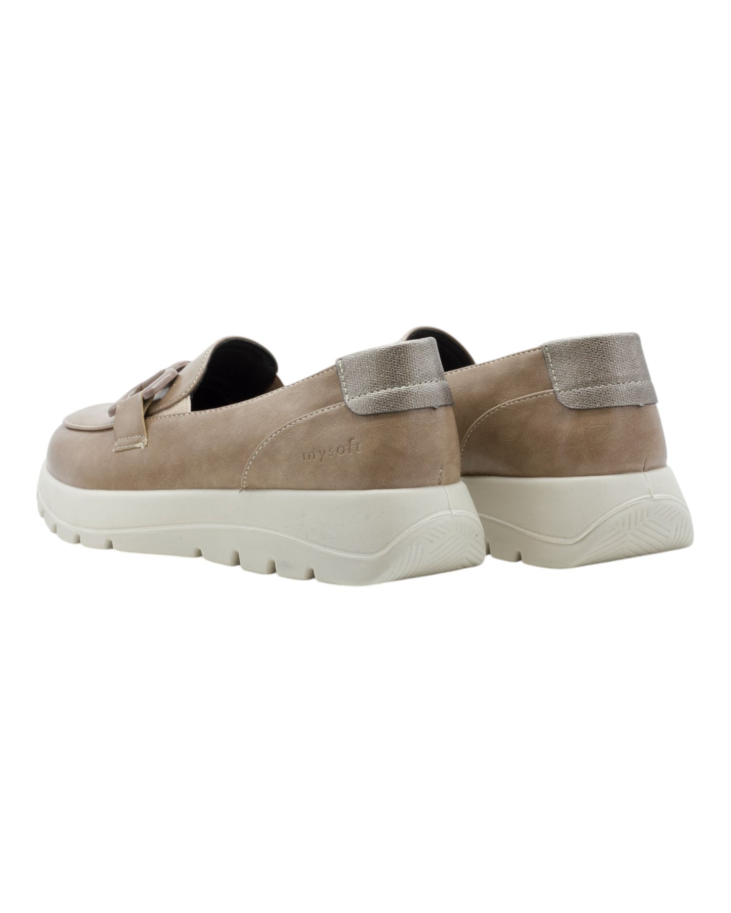 ZAPATOS DE MUJER MYSOFT 24M623 EN TAUPE