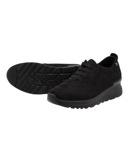 DEPORTIVOS DE MUJER AMARPIES AST22327 EN NEGRO