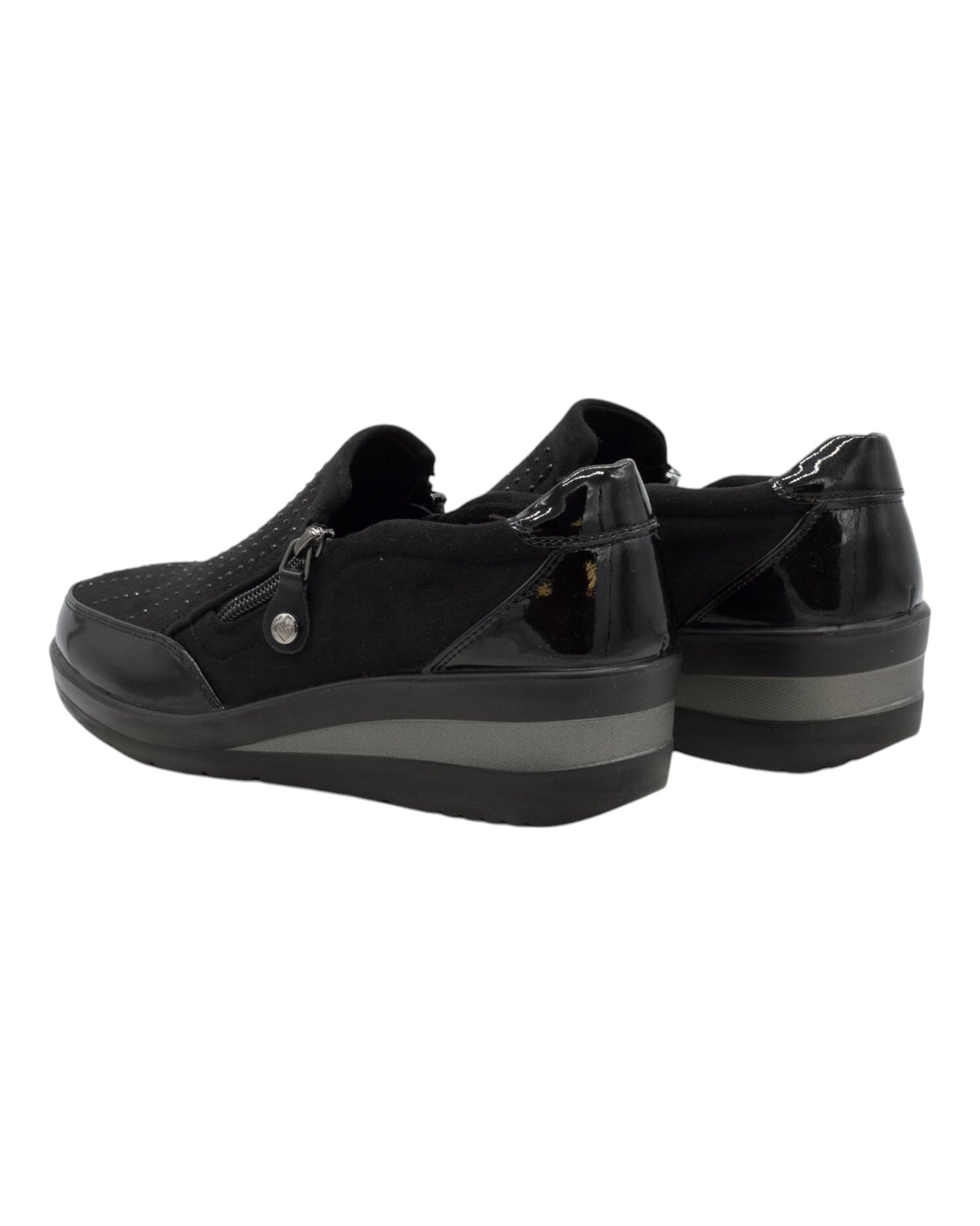 DEPORTIVOS DE MUJER AMARPIES AMD25337 EN NEGRO