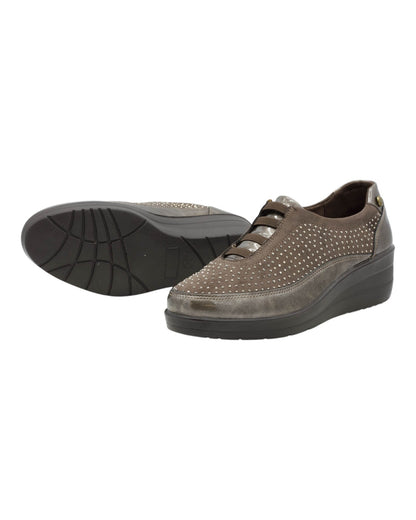 DEPORTIVOS DE MUJER AMARPIES AMD25360 EN TAUPE