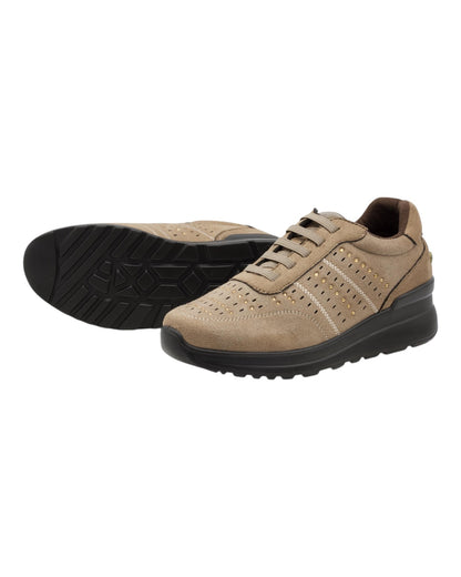 DEPORTIVOS DE MUJER AMARPIES AST27000 EN TAUPE