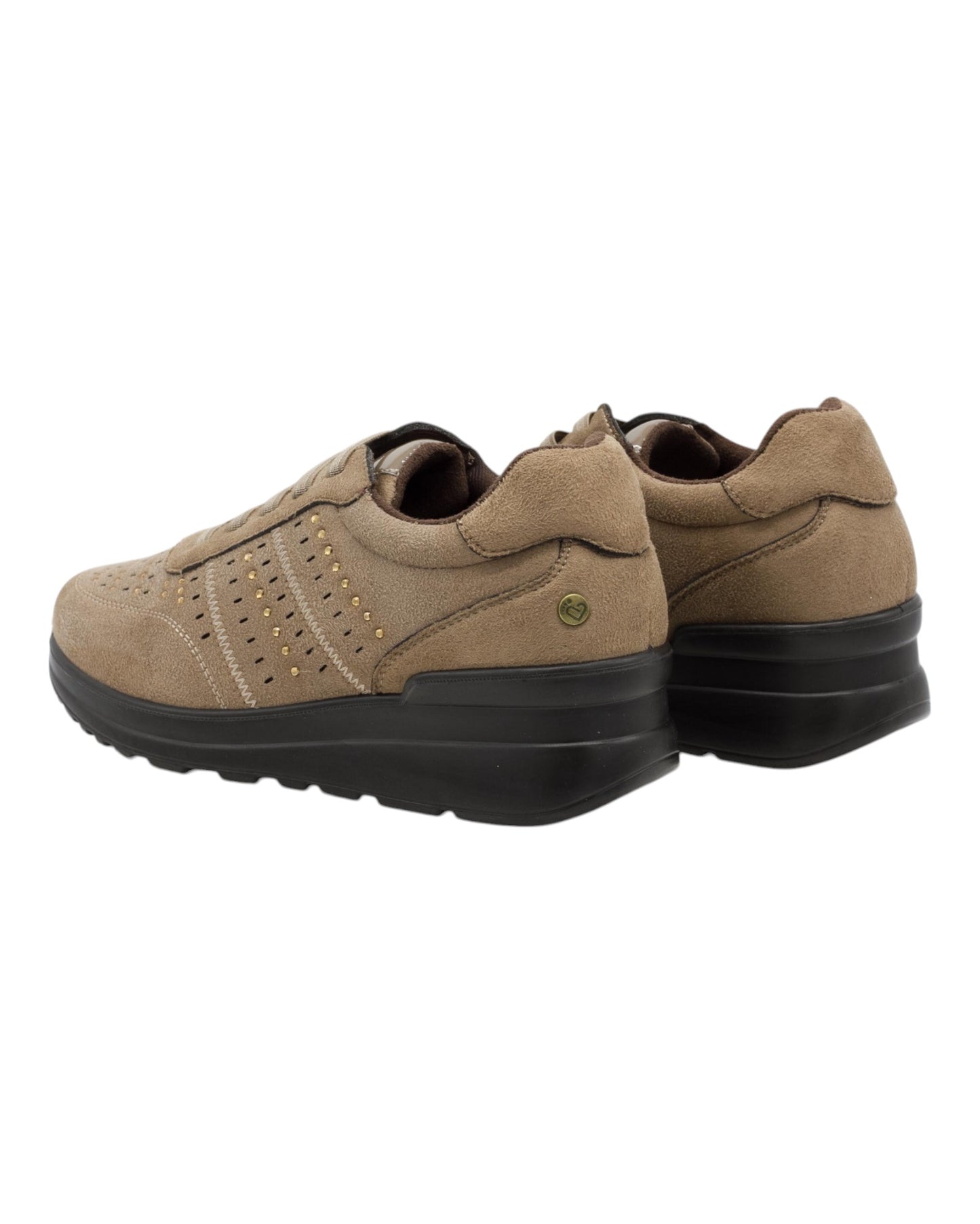 DEPORTIVOS DE MUJER AMARPIES AST27000 EN TAUPE