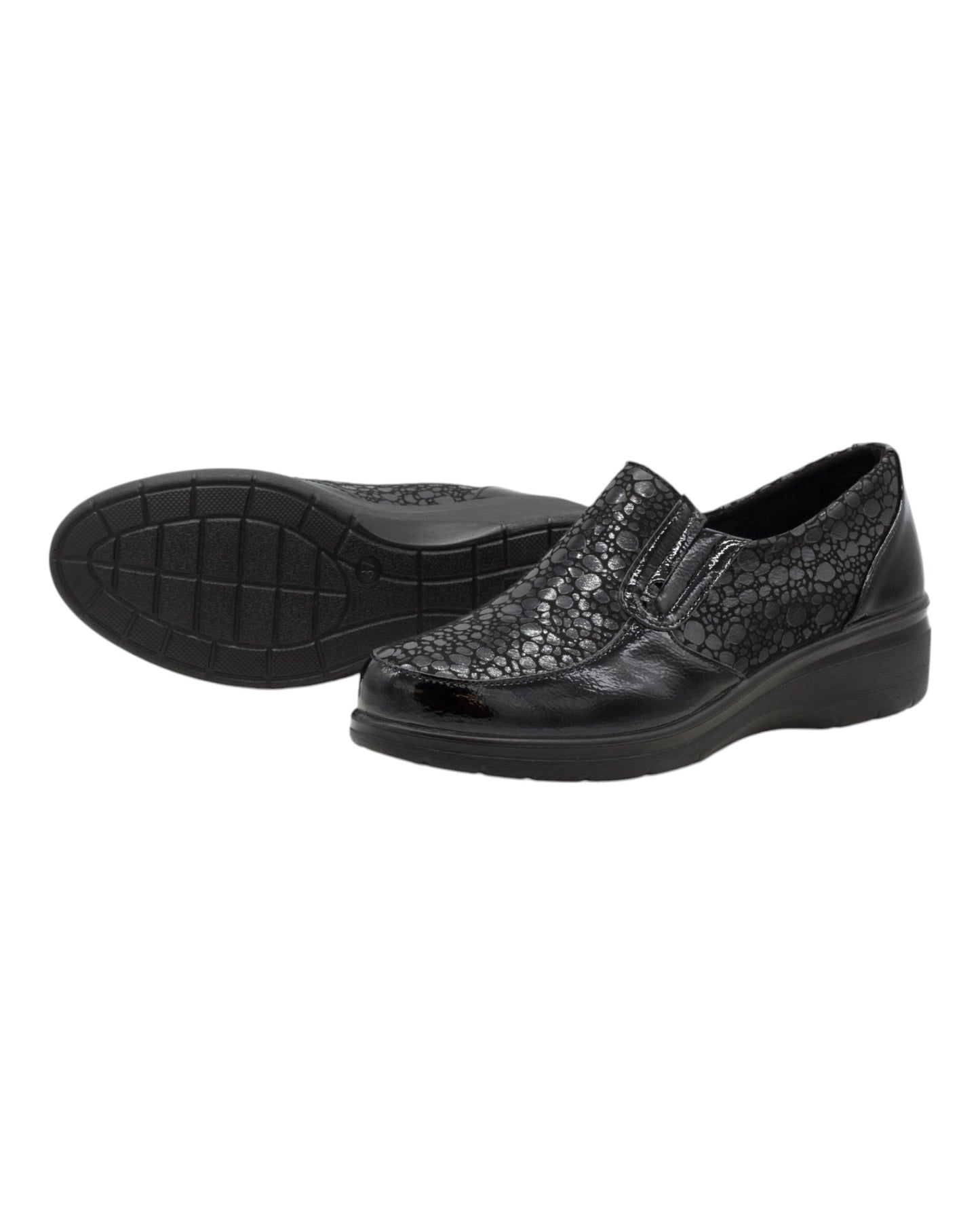 ZAPATOS DE MUJER AMARPIES AMD27071 EN NEGRO