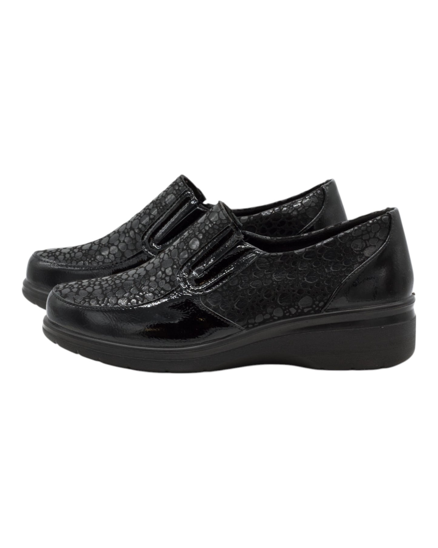 ZAPATOS DE MUJER AMARPIES AMD27071 EN NEGRO