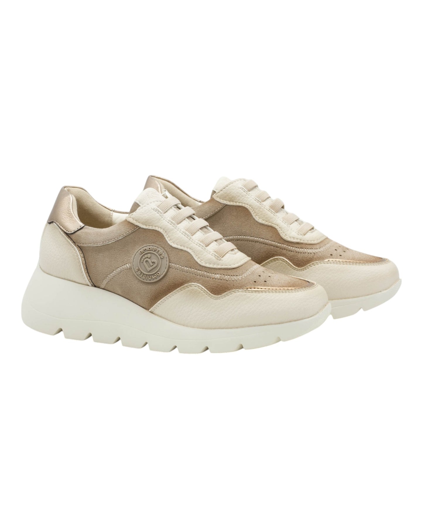 DEPORTIVOS DE MUJER AMARPIES AMD27095 EN BEIGE