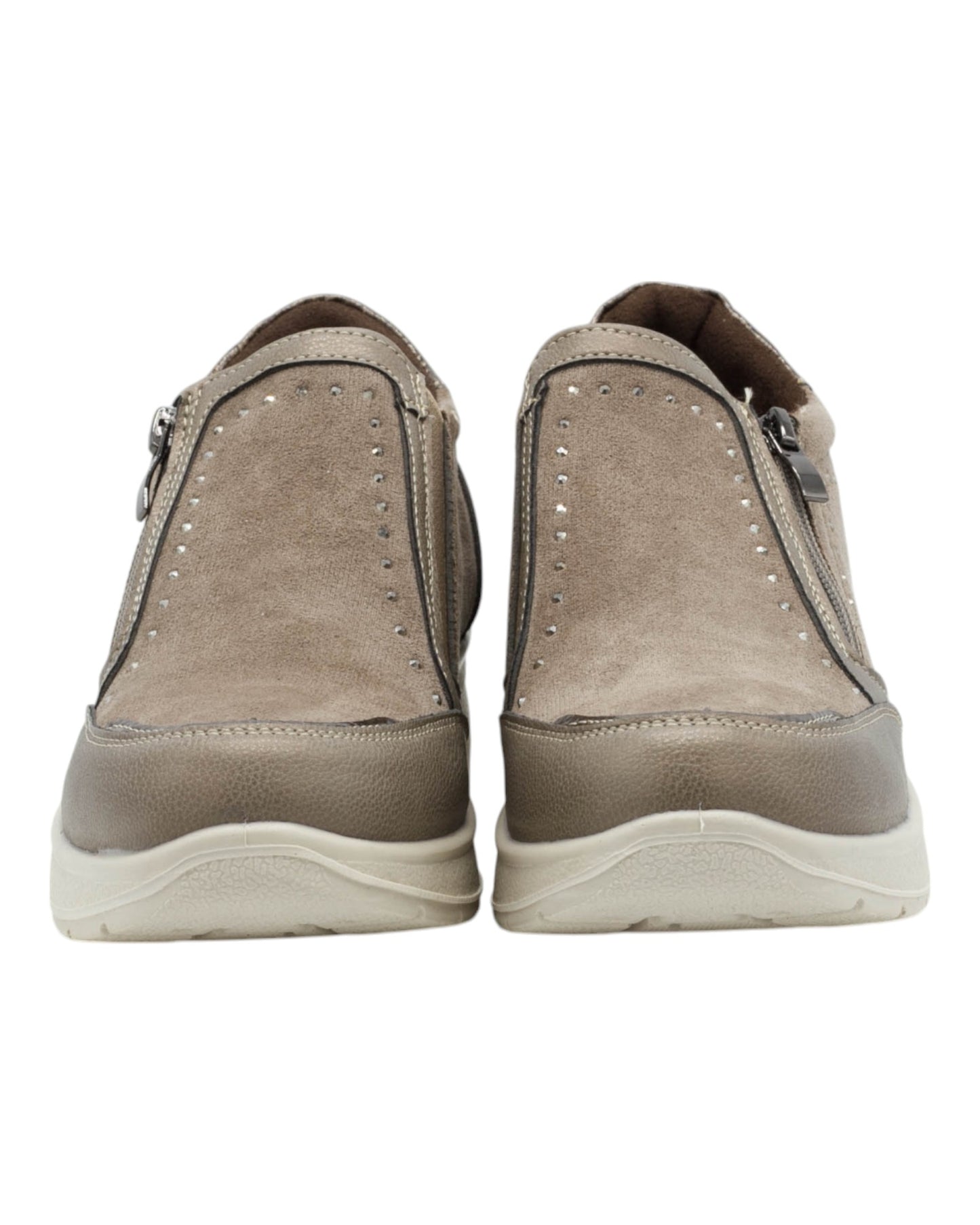 ZAPATOS DE MUJER AMARPIES ATL27021 EN TAUPE