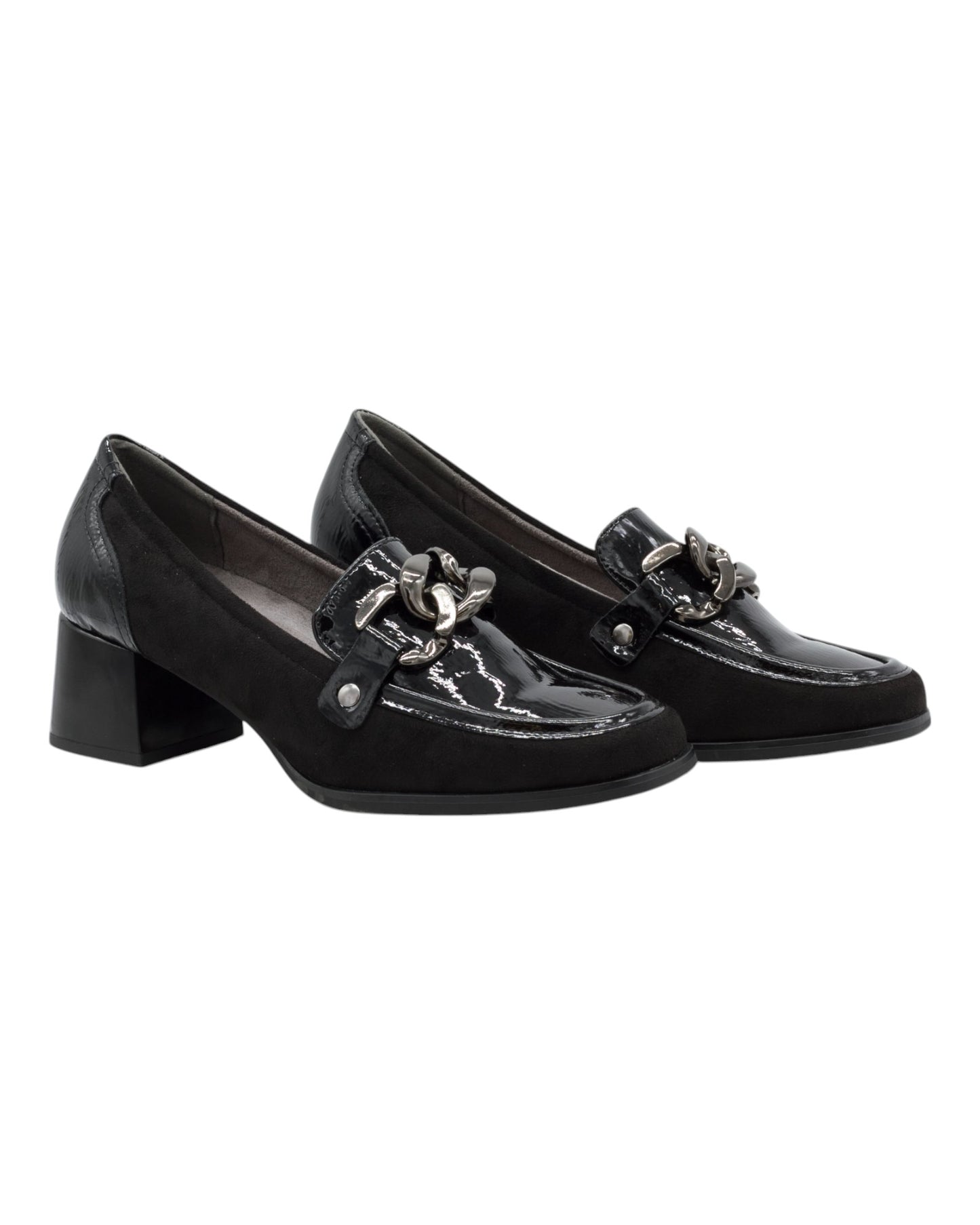 ZAPATOS DE MUJER AMARPIES AMD25383 EN NEGRO