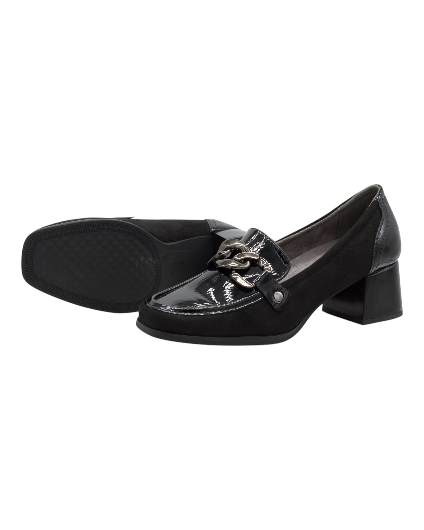 ZAPATOS DE MUJER AMARPIES AMD25383 EN NEGRO