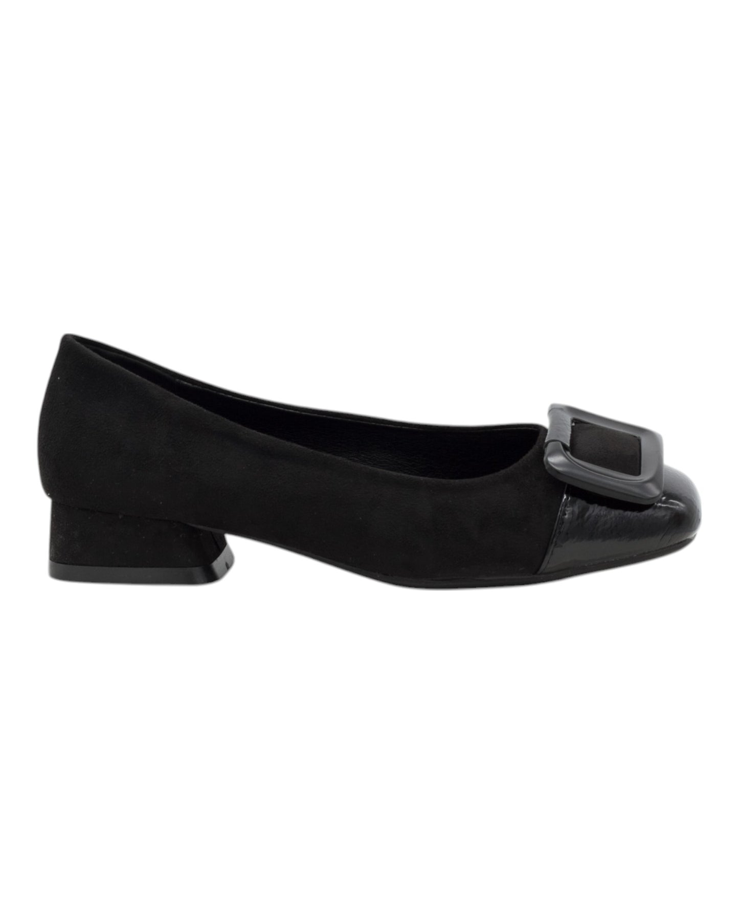 MANOLETINAS DE MUJER AMARPIES ABZ27069 EN NEGRO