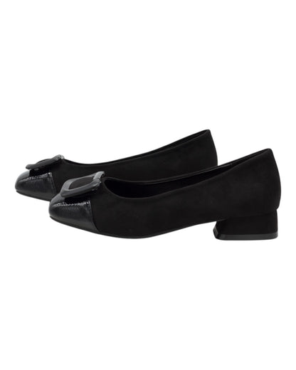 MANOLETINAS DE MUJER AMARPIES ABZ27069 EN NEGRO