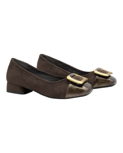 MANOLETINAS DE MUJER AMARPIES ABZ27069 EN TAUPE