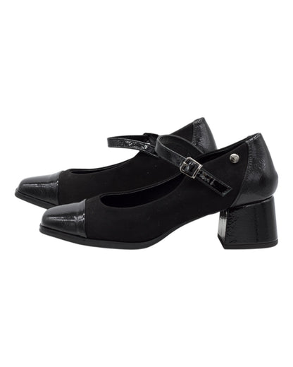 ZAPATOS DE MUJER AMARPIES AMD27121 EN NEGRO