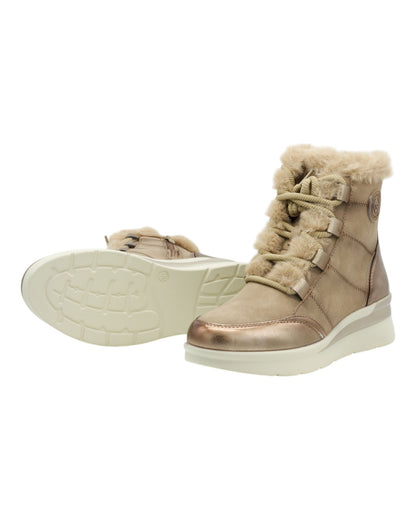 BOTINES DE MUJER AMARPIES AMD27091 EN TAUPE