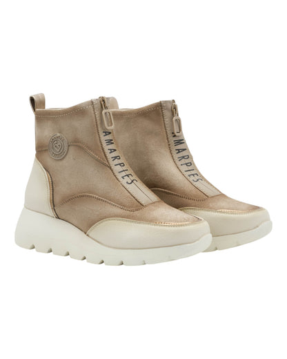 BOTINES DE MUJER AMARPIES AMD27098 EN BEIGE