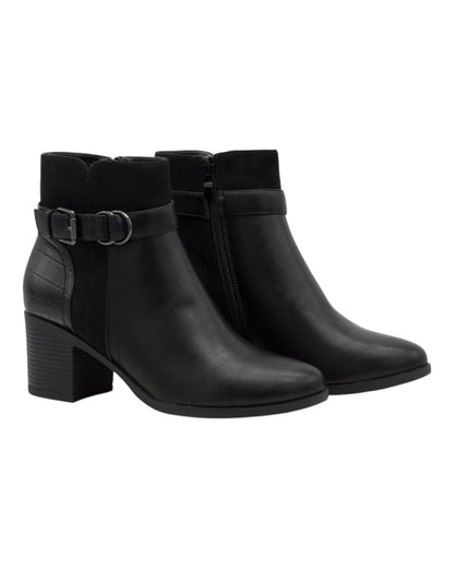 BOTINES DE MUJER AMARPIES ASY27295 EN NEGRO