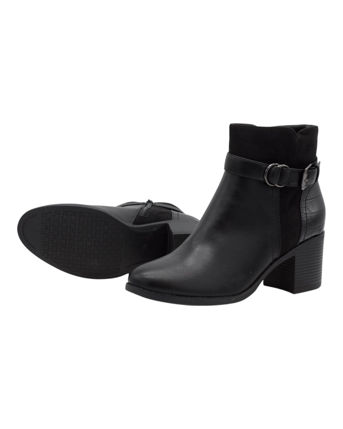 BOTINES DE MUJER AMARPIES ASY27295 EN NEGRO