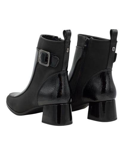 BOTINES DE MUJER AMARPIES AMD27128 EN NEGRO