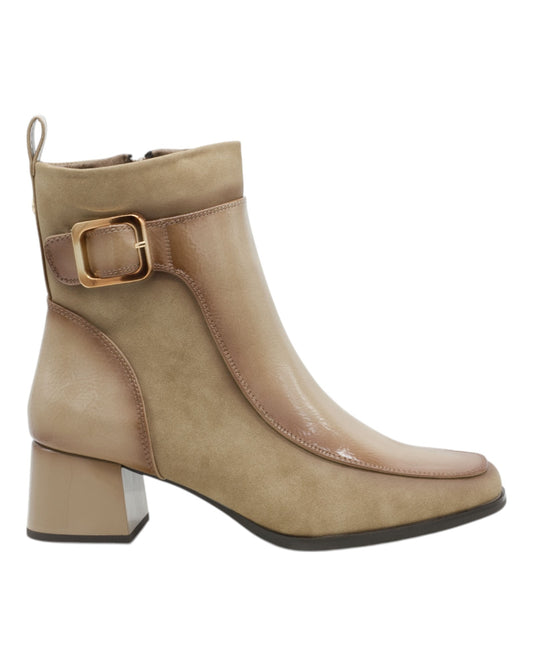 BOTINES DE MUJER AMARPIES AMD27128 EN TAUPE