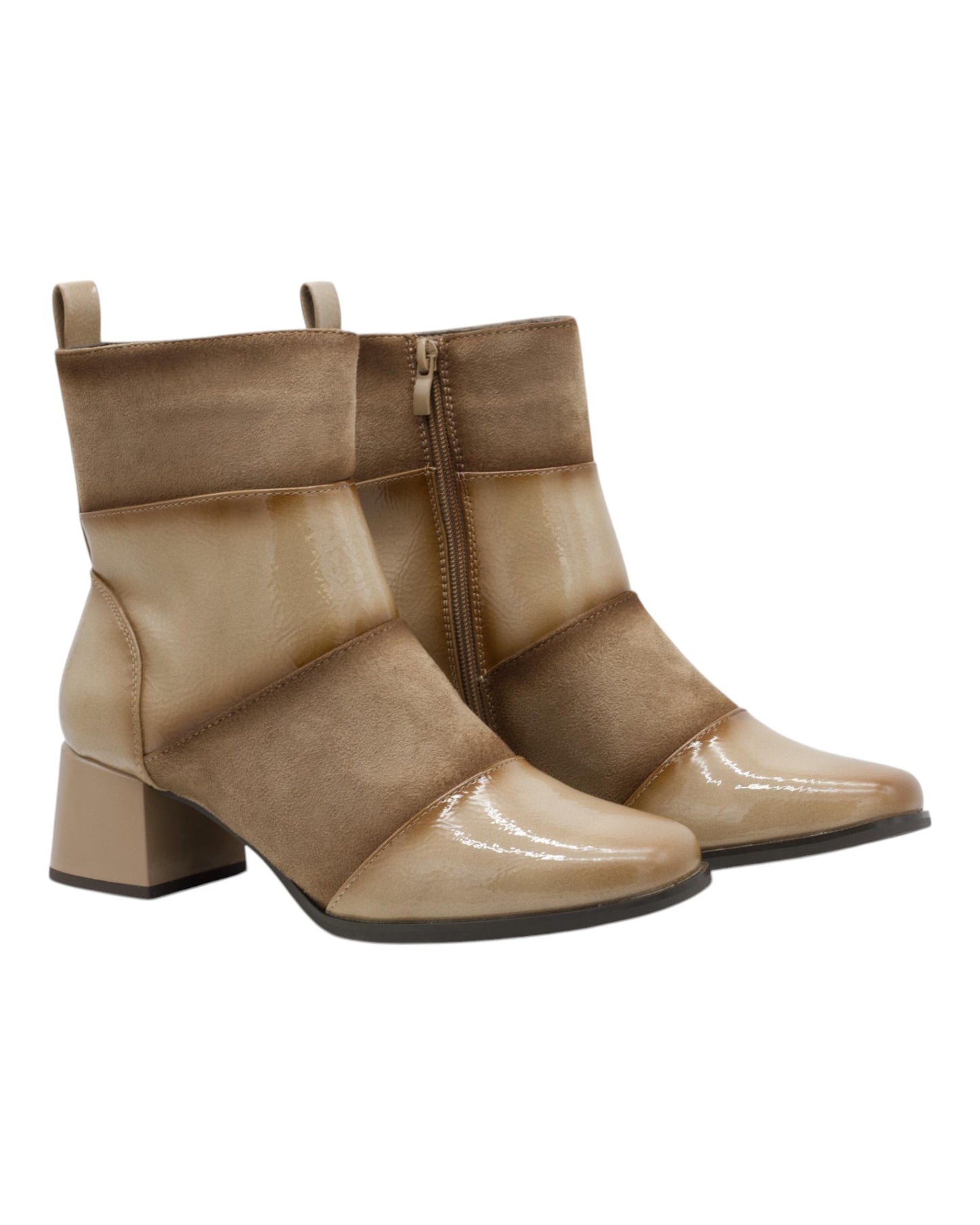 BOTINES DE MUJER AMARPIES AMD27129 EN TAUPE