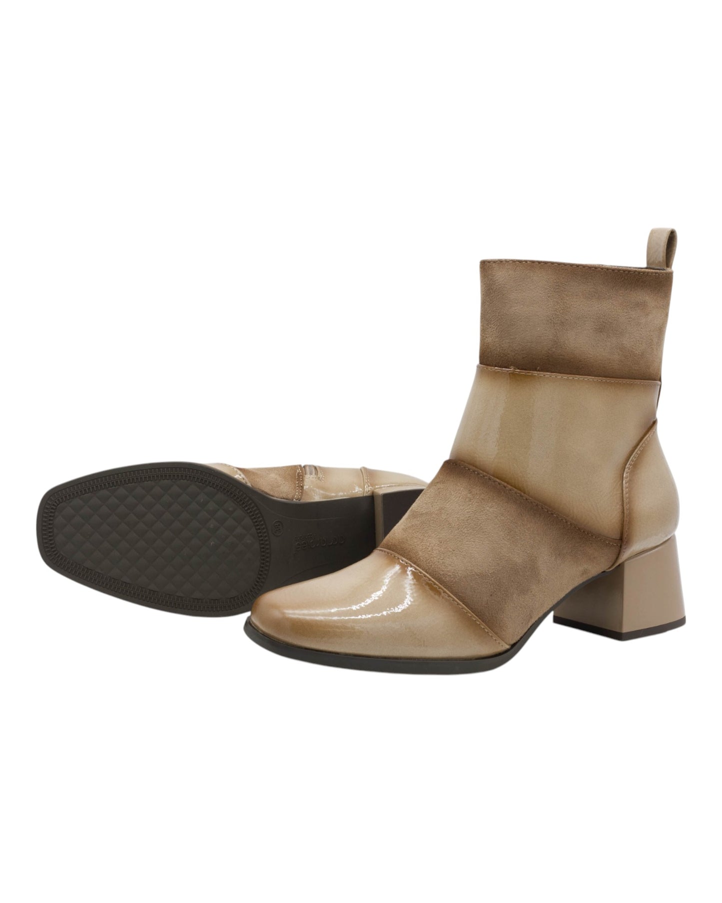 BOTINES DE MUJER AMARPIES AMD27129 EN TAUPE