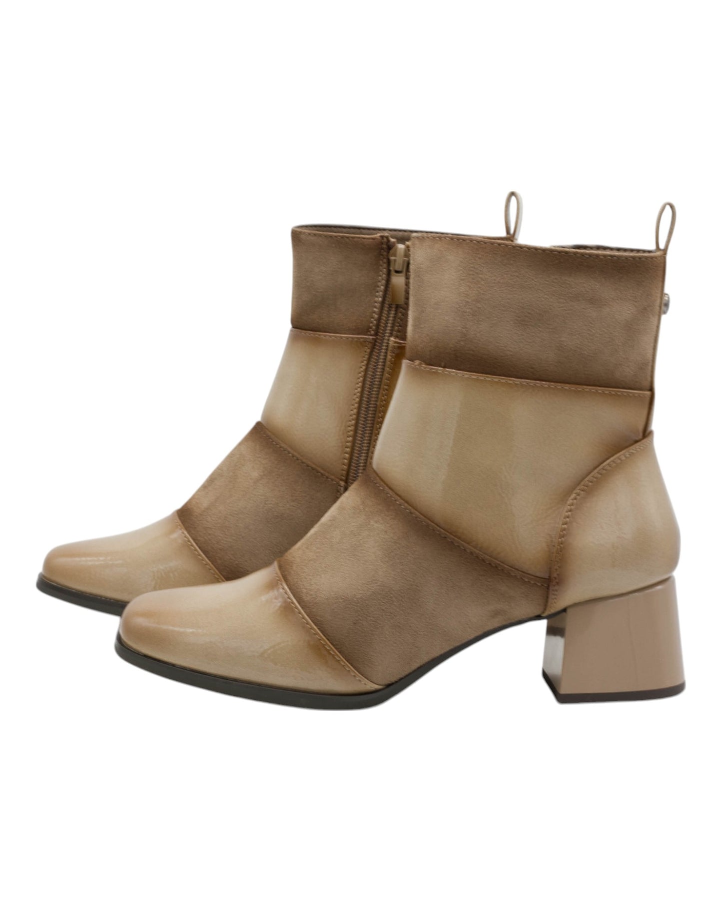 BOTINES DE MUJER AMARPIES AMD27129 EN TAUPE