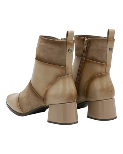 BOTINES DE MUJER AMARPIES AMD27129 EN TAUPE