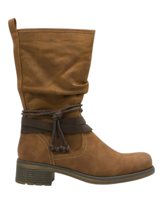 BOTAS DE MUJER PASTOR SP97 EN CUERO