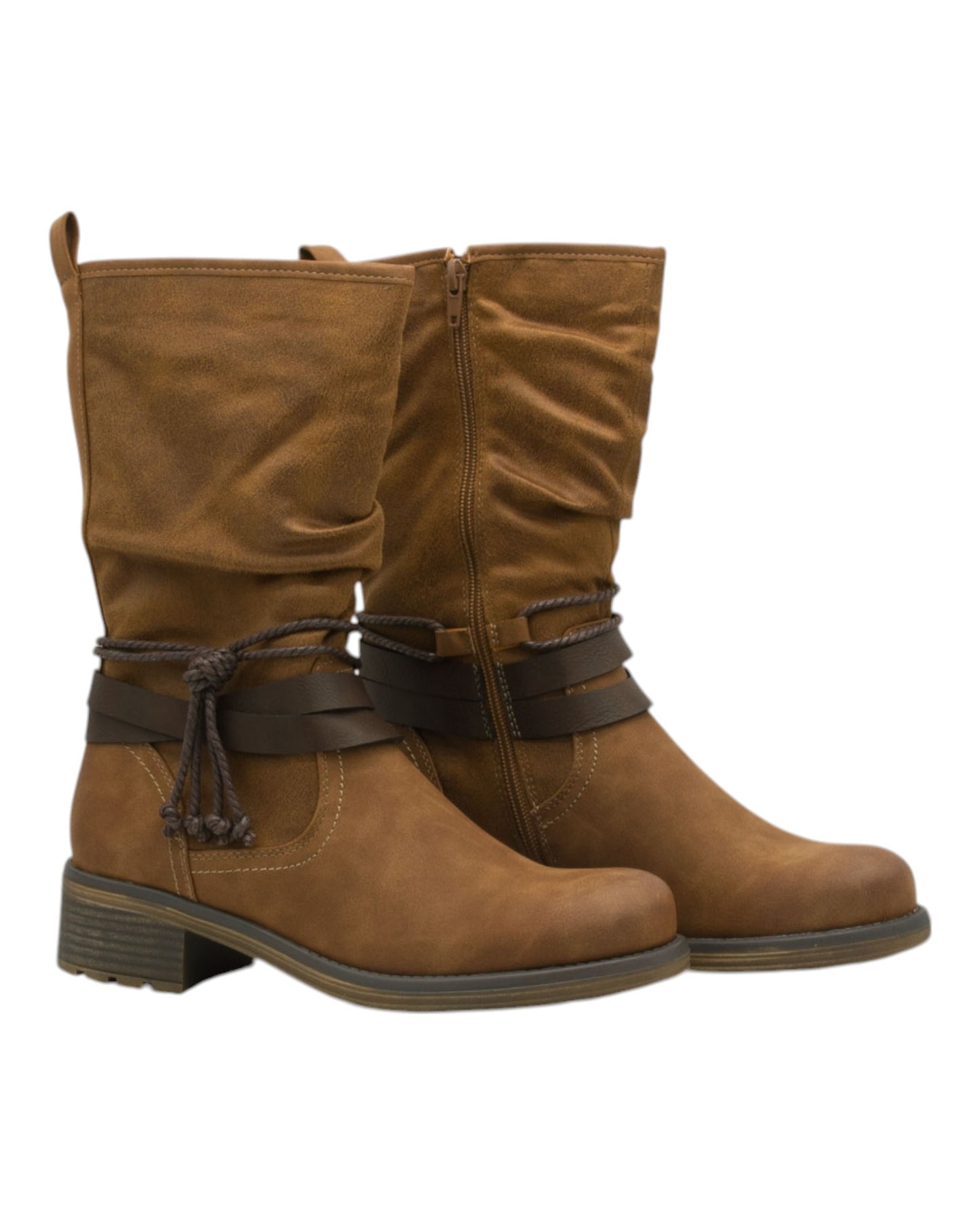 BOTAS DE MUJER PASTOR SP97 EN CUERO