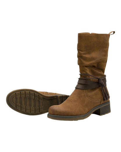 BOTAS DE MUJER PASTOR SP97 EN CUERO