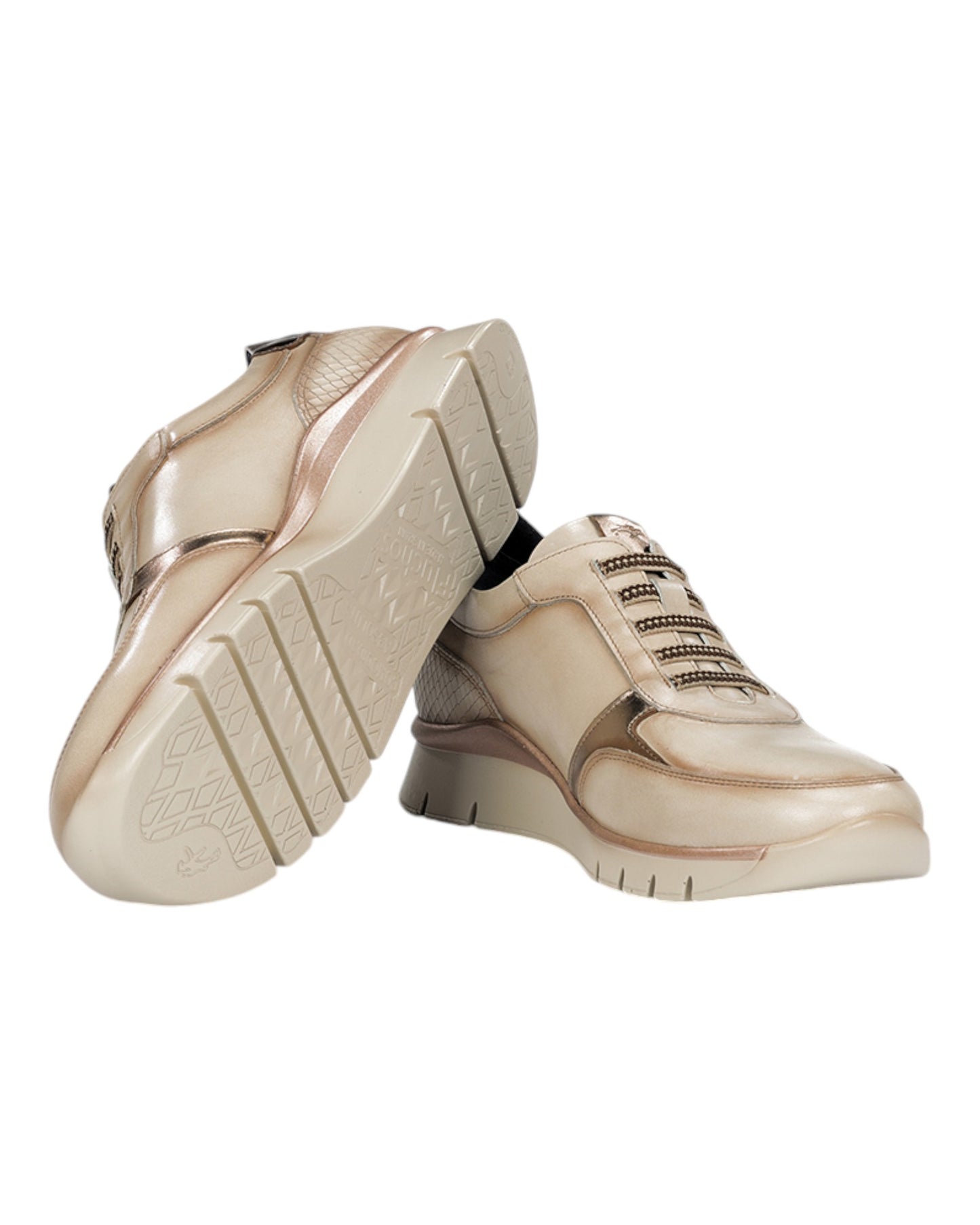 DEPORTIVOS DE MUJER FLUCHOS  F2074 EN BEIGE