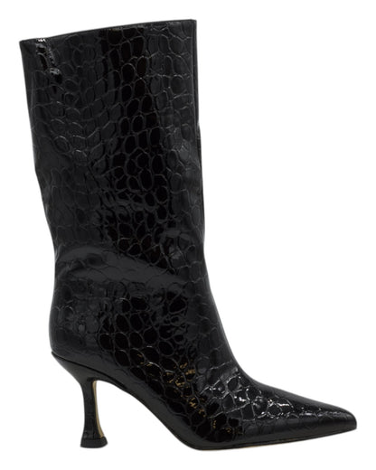 BOTAS DE MUJER PASTOR M3945 EN NEGRO