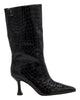 BOTAS DE MUJER PASTOR M3945 EN NEGRO