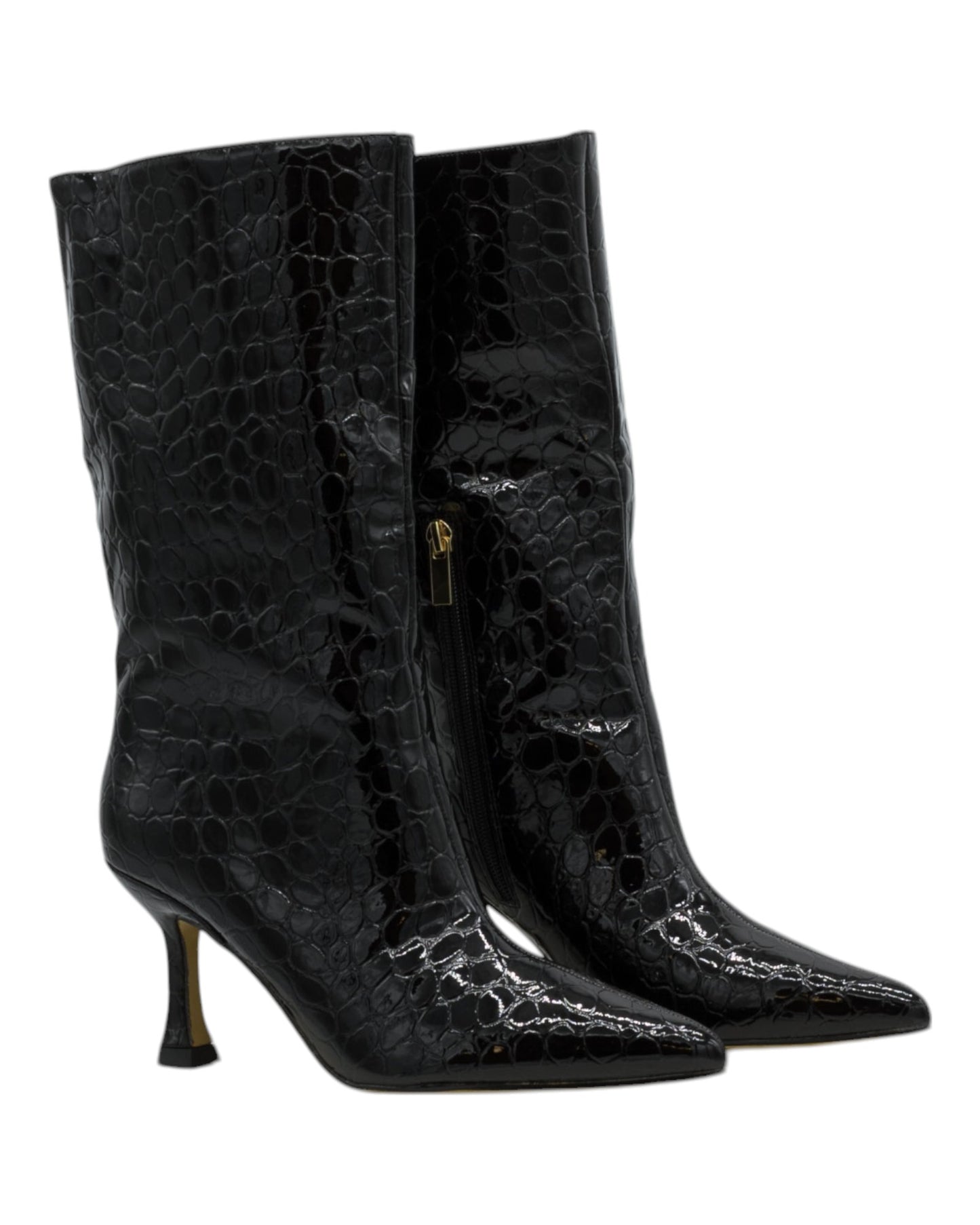 BOTAS DE MUJER PASTOR M3945 EN NEGRO