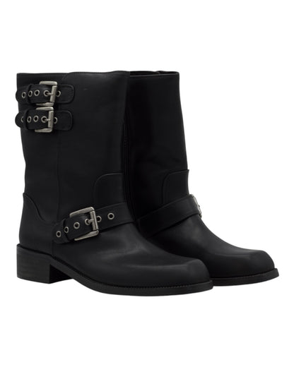 BOTAS DE MUJER PASTOR M4820 EN NEGRO