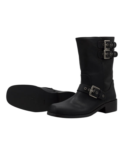 BOTAS DE MUJER PASTOR M4820 EN NEGRO