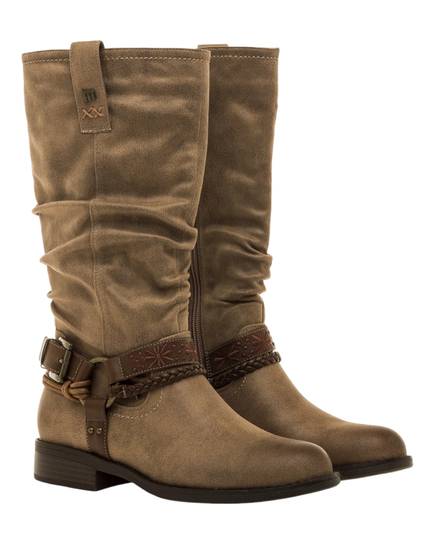 BOTAS DE MUJER MUSTANG 59347 EN TAUPE