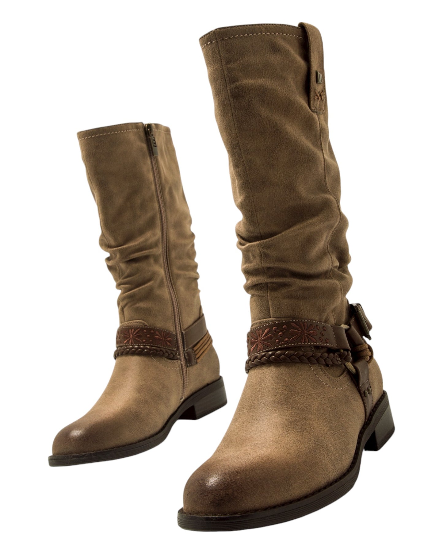 BOTAS DE MUJER MUSTANG 59347 EN TAUPE