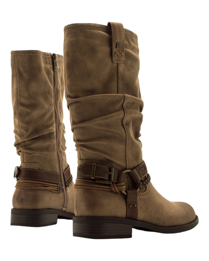 BOTAS DE MUJER MUSTANG 59347 EN TAUPE